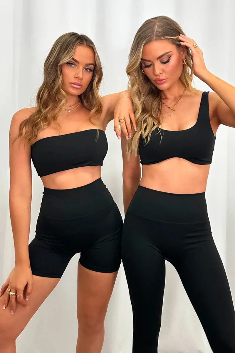 Ari Contour Crop - Onyx