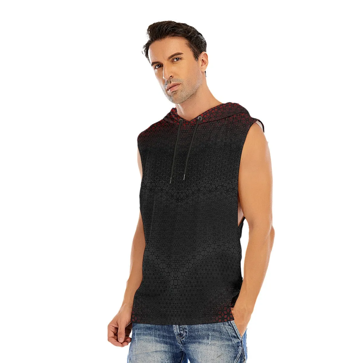 Geometrix Hooded Tank Top
