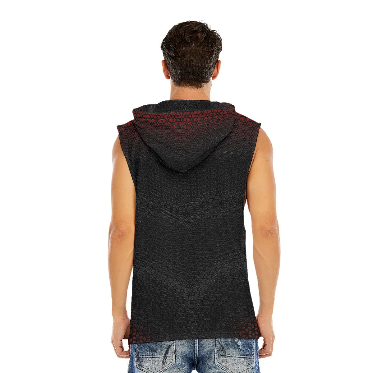 Geometrix Hooded Tank Top