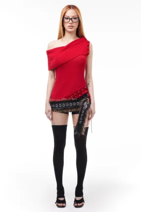 Paisy Top - Red